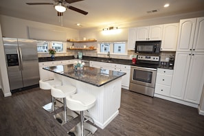 Huge renovated kitchen