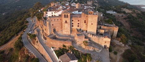 Der Balcon des Himmels in der Burg von Castellar de la Frontera