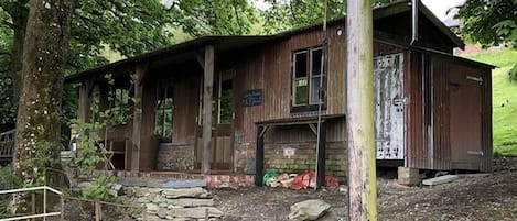 The Front steps to The Doghouse