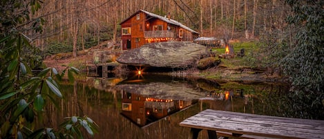 View from across the Lake