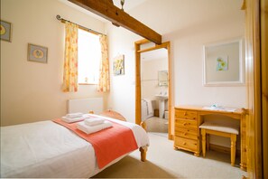 The Stiddle double bedroom and en-suite