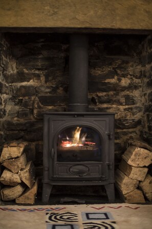 Wood burner (wood supplied)