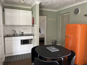 Kitchen and dining area