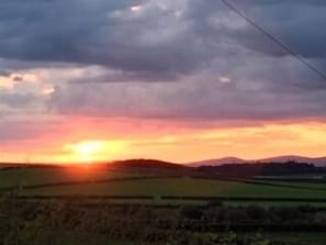 View on an evening walk