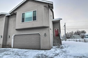 Townhome Exterior | Access via Keyless Entry