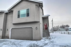 Townhome Exterior | Access via Keyless Entry