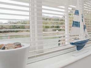 View through window
