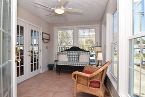 Entry sitting area as you walk in the home!