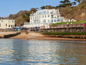Beachside apartment from the sea