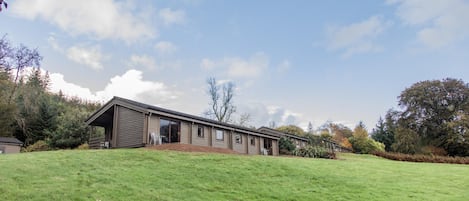 Exterior view of the cabins