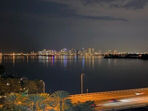 Miami Skyline - View from the Balcony