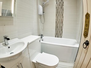 Bathroom with Bath and Shower