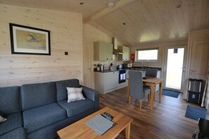 Open plan living area