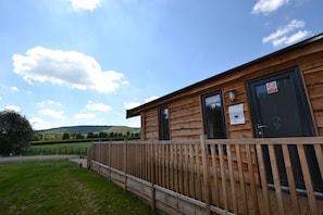 Exterior View of Red Kite Lodge