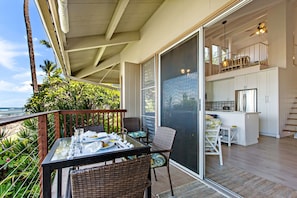 Corner unit with added privacy and tons of natural light