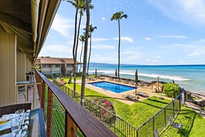Stunning pool view