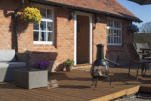 Fire Pit and Decking