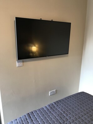  Large  Smart TV with Netflix and other smart features.