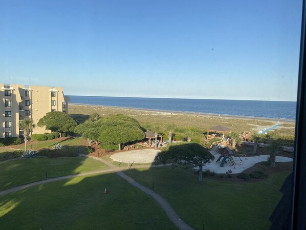 Ocean View from Balcony