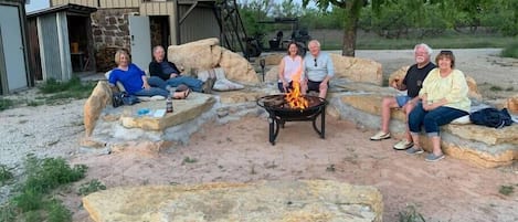 Roost Fire Pit at Lake Godstone