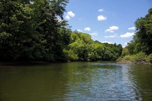 The River Below the East Fork Cottage. 