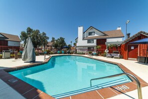 Pool is immaculate and heated year round