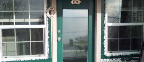 front door/porch