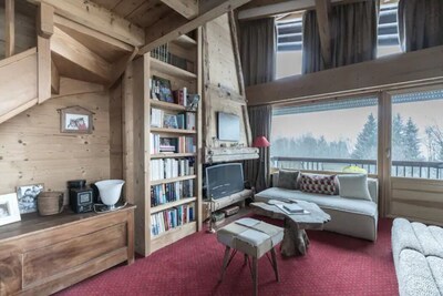 Magnifique appartement style chalet à Megève Mont d'Arbois