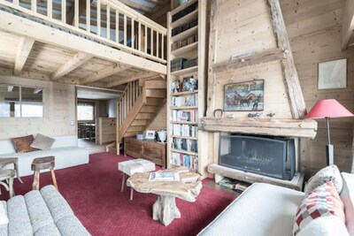 Magnifique appartement style chalet à Megève Mont d'Arbois