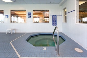 Along with a swimming pool, you’ll have free access to this amazing hot-tub!