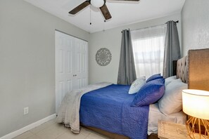 Bedroom #2 with a full size bed