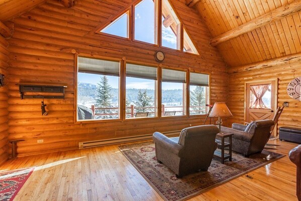 Gorgeous views available inside and out.