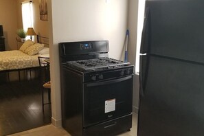 Gas stove and refrigerator