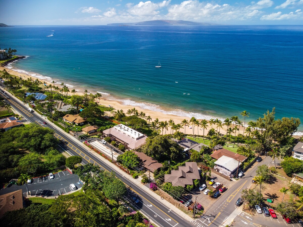 Newly Remodeled–2 Minute Walk to Charley Young Beach–Maui Vista #1216