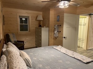 Master bedroom with sitting area