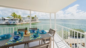 TURTLE COVE VIEWS is located toward the end of the canal leading to the open ocean...