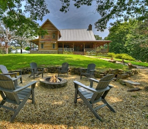 Southern Orchard House fire pit
