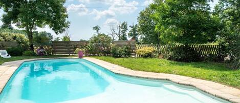 Piscine maison de vacances