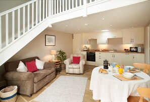 Ground floor: Open plan living, dining area and kitchen