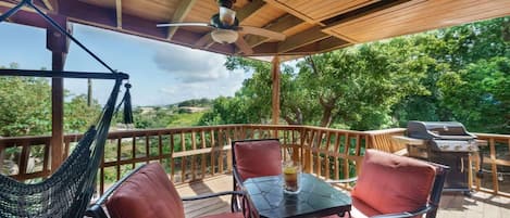 unwind on one of the 4 deck areas!