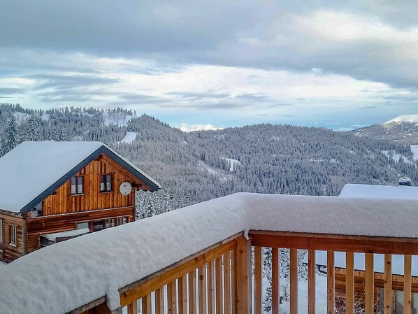 Winter, Bergforms, Eigentum, Gebirge, Schnee, Einfrieren, Zuhause, Dach, Grundeigentum, Haus