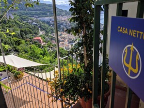 Blick von der Unterkunft