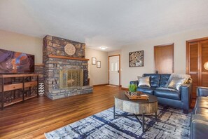 TV with expanded cable in the living area and each bedroom. 