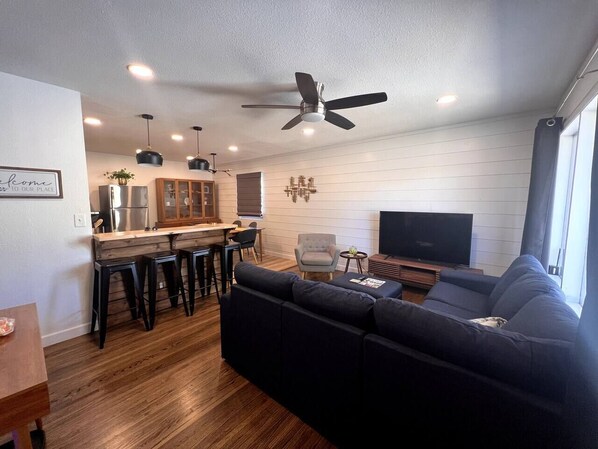 Updated living room furniture