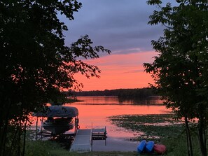 Fish from the dock or take your boat out to explore the water