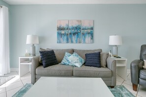 Queen size sofa bed.