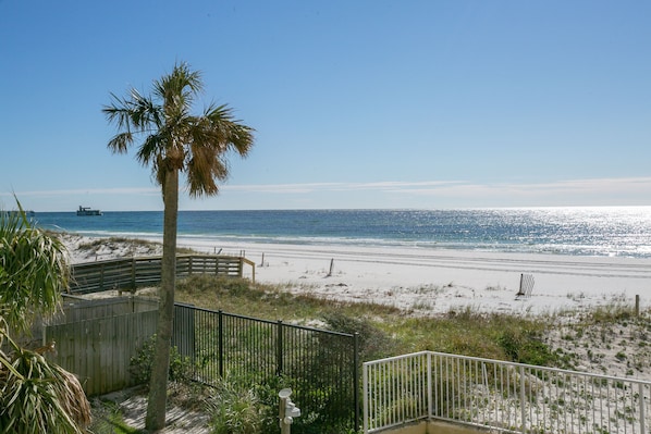 View from balcony