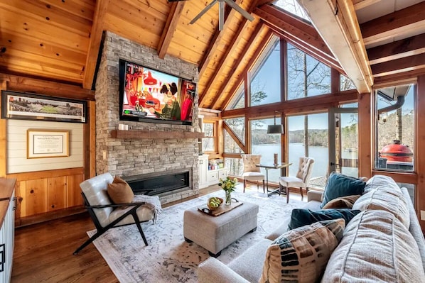 Classic A-frame design meets modern touches to create an amazing experience