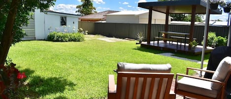 Enjoy a book in the garden