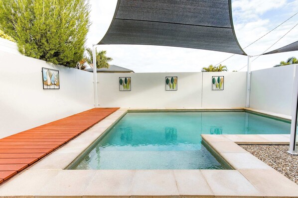 Jump in the pool for some summer fun.